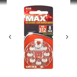 Hearing Aid Battery / CVS Hearing Aid Batteries / 40 Hearing Aid Batteries